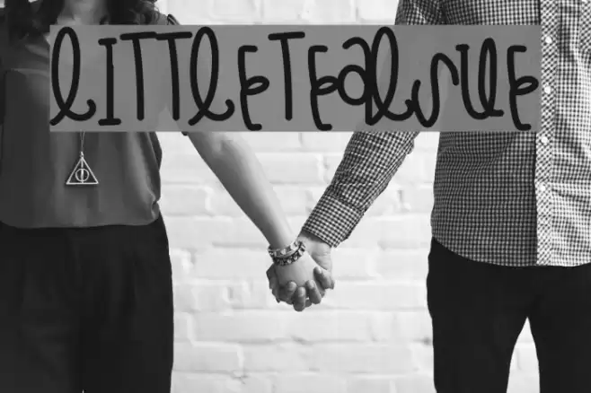 LittleTealSue Font examples