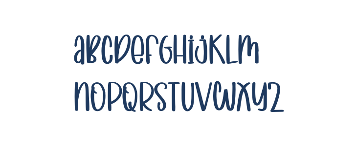 LittleTheWingsRegular Lowercase