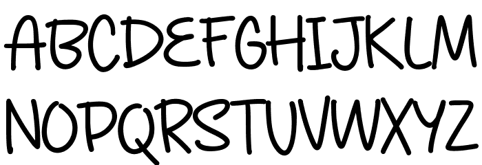 LittleWerewolf Regular Font Litere mari