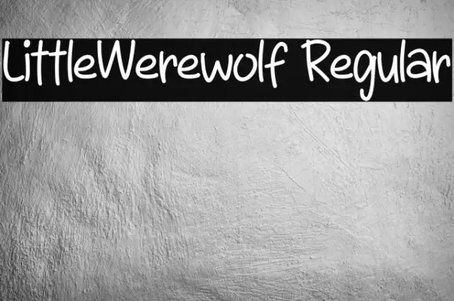 LittleWerewolf Regular Example 1