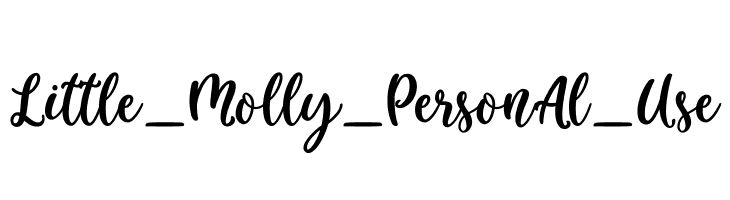 Little_Molly_Personal_Use  Frei Schriftart Herunterladen