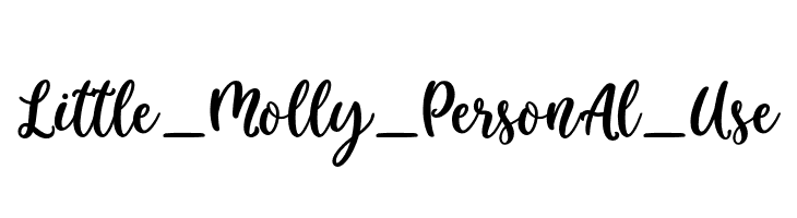 Little_Molly_Personal_Use  Free Fonts Download