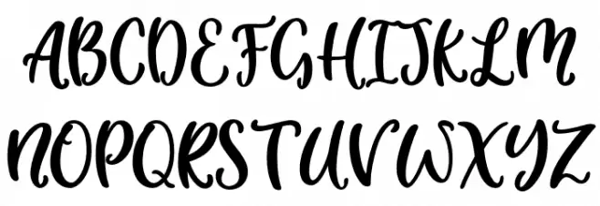 Little_Molly_Personal_Use Font Litere mari
