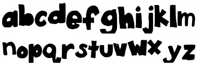 Little_Things फ़ॉन्ट लोअरकेस