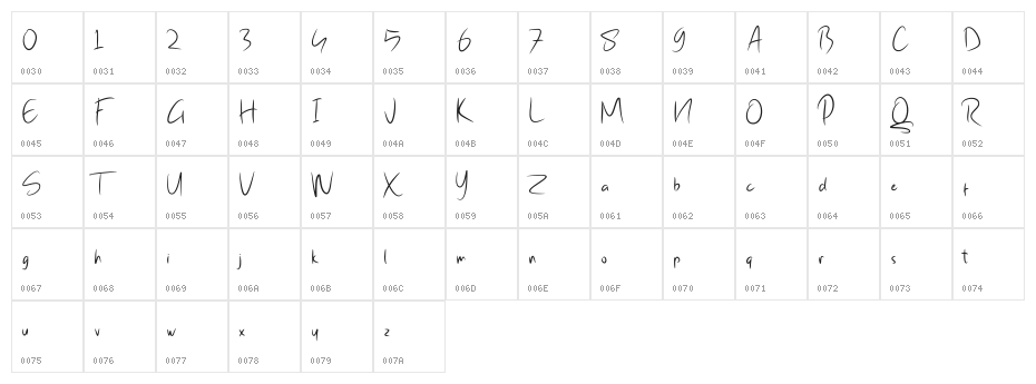 Little_wish Character Map