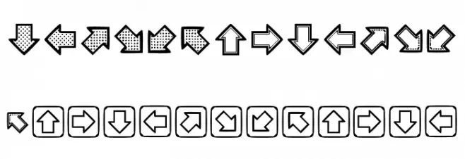 Littlearrows Regular Font LOWERCASE