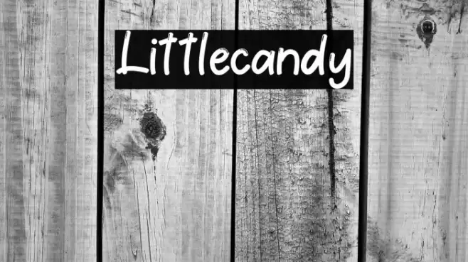 Littlecandy Font examples