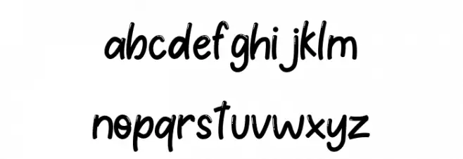 Littlecandy Font Litere mici