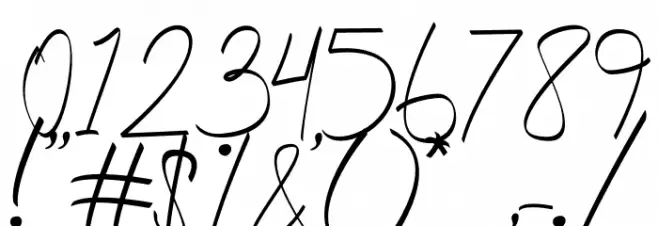 Littlehampton Font OTHER CHARS