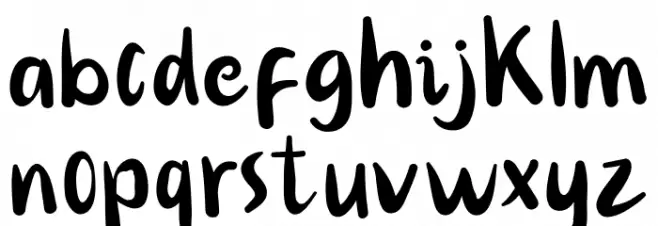 Littleharvey フォント 小文字