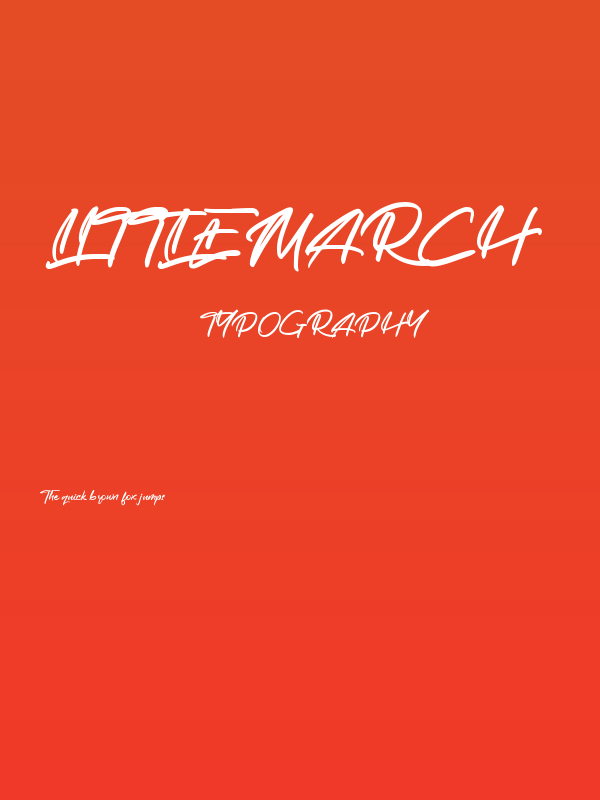Littlemarch Poster