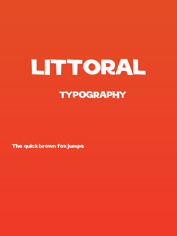 Littoral Poster