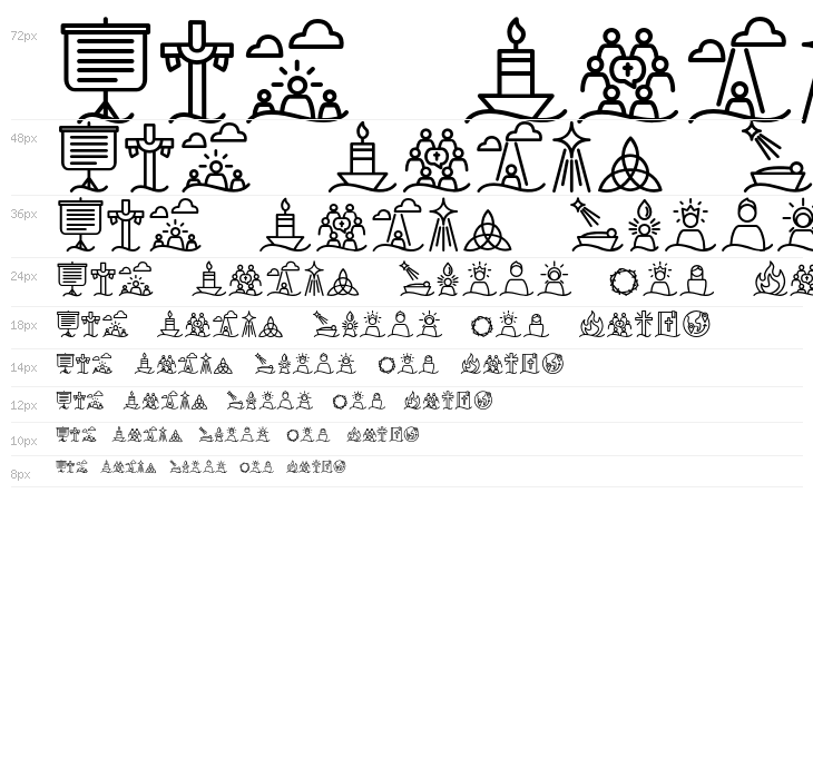 Liturgica Bold Waterfall