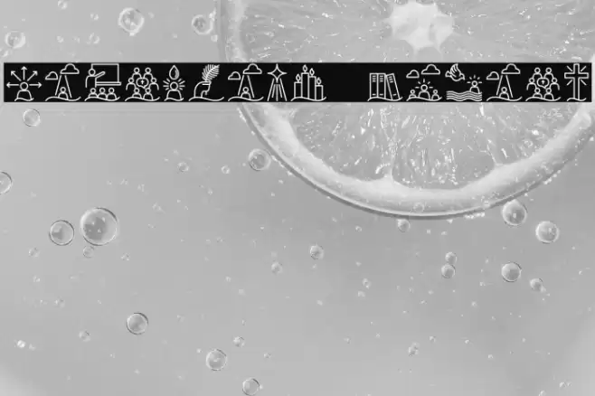 Liturgica Medium Font examples