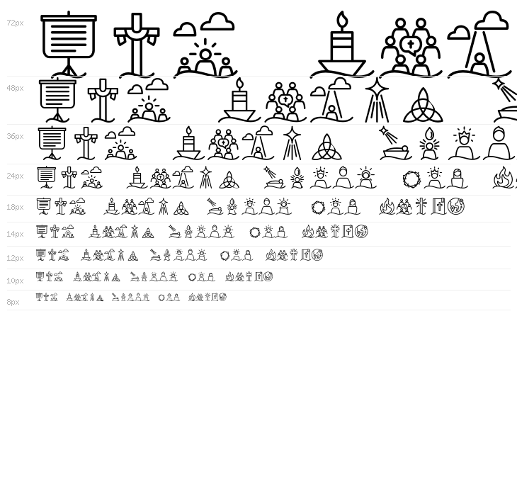 Liturgica Semibold Waterfall