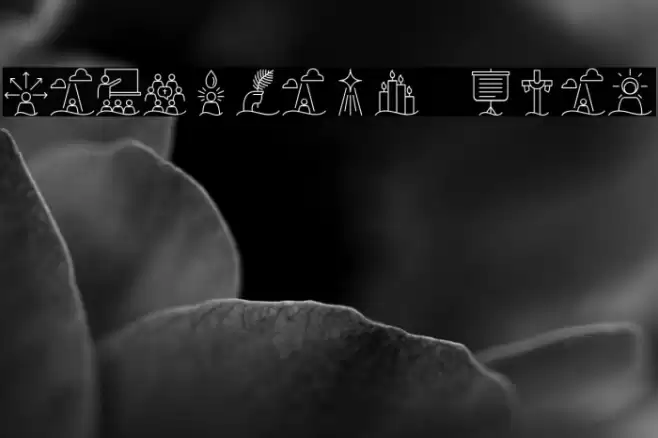 Liturgica Thin Font examples