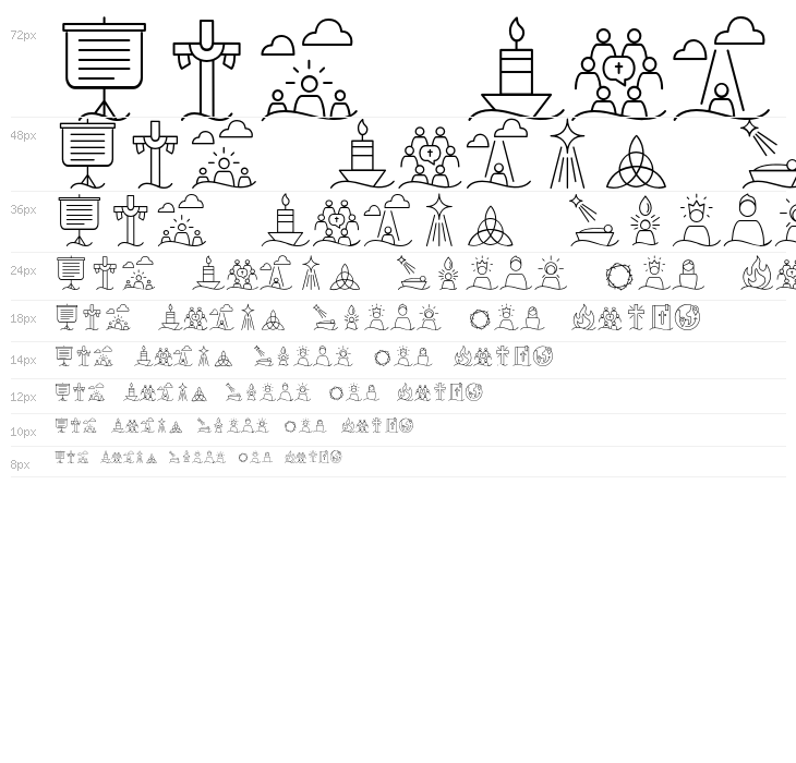 Liturgica Thin Waterfall