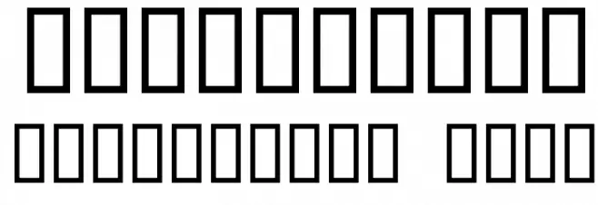 Liturgisch Zierbuchstaben Font OTHER CHARS