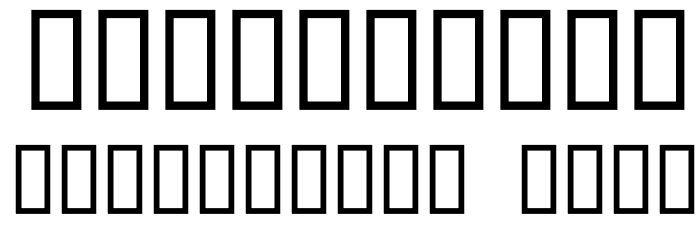 LiturgischZierbuchstaben Font OTHER CHARS