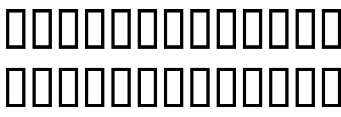 LiturgischZierbuchstaben Font LOWERCASE