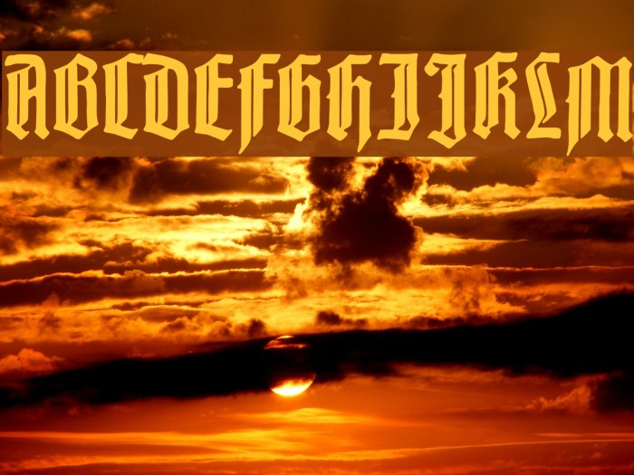 Liturgisch Font examples