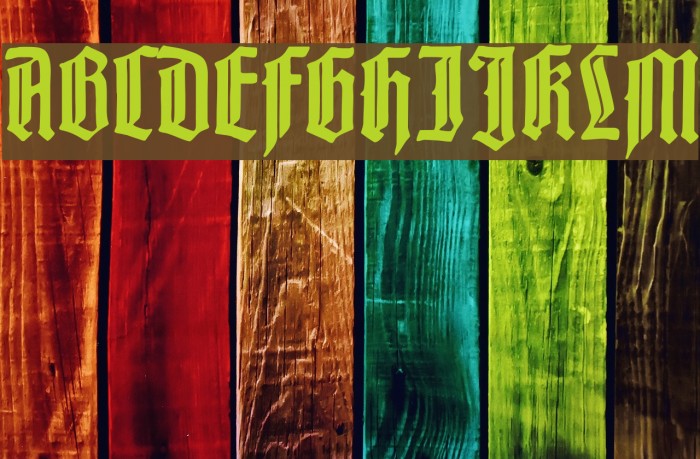 Liturgisch Font examples