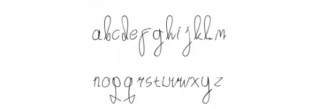 Live Script خط أحرف صغيرة