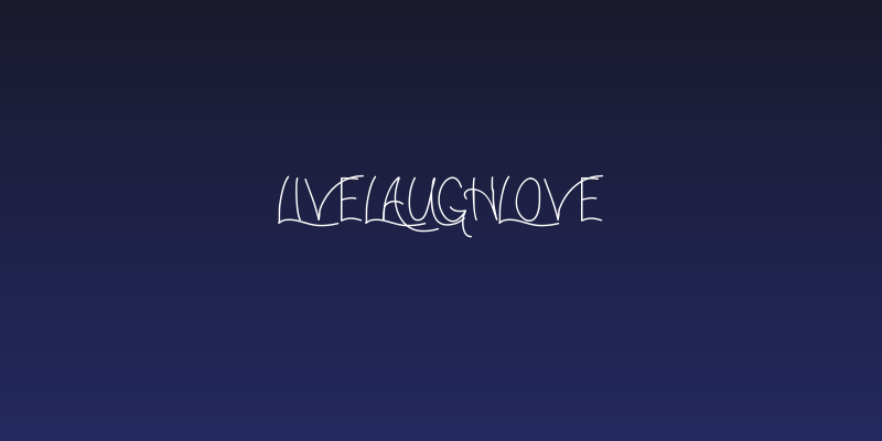 LiveLaughLove Social Header