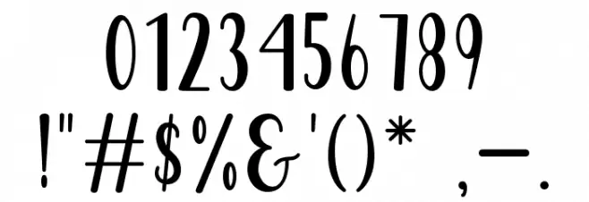 Livelove Font OTHER CHARS