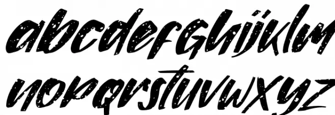 Livermore Italic Font Litere mici