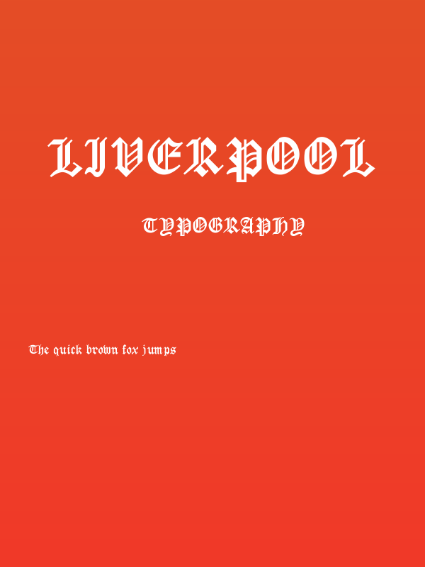 Liverpool Poster