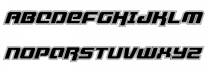 Livewired Academy Italic Schriftart Groß