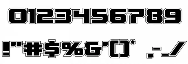 Livewired Academy Font OTHER CHARS