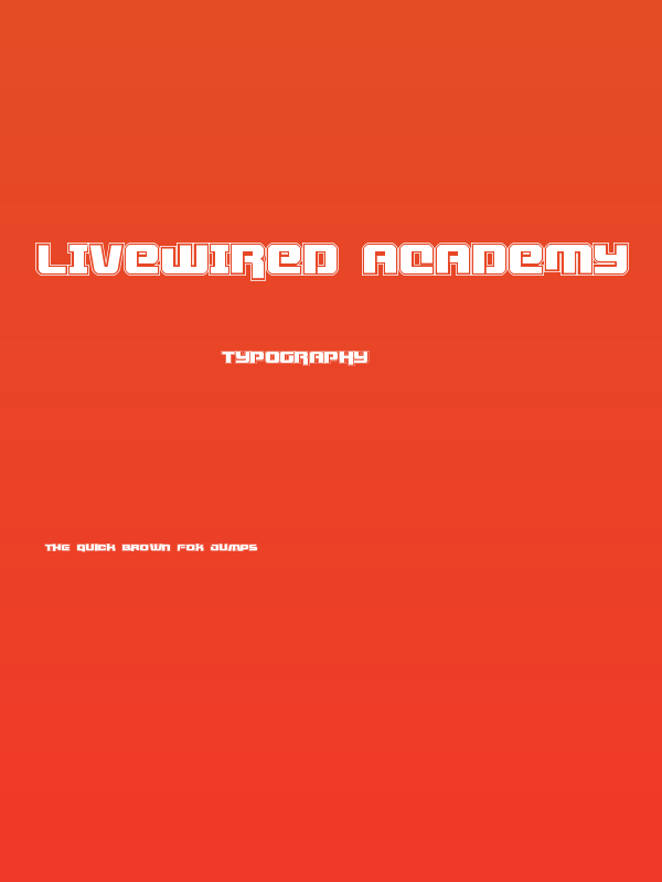 Livewired Academy Poster