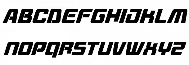Livewired Condensed Italic फ़ॉन्ट लोअरकेस
