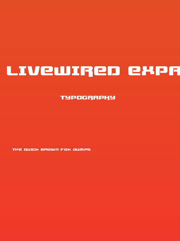 Livewired Expanded Poster