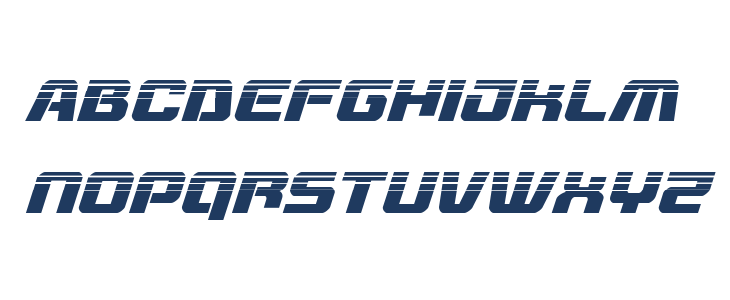 Livewired Halftone Italic Lowercase