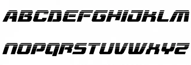 Livewired Halftone Italic 字体 小写