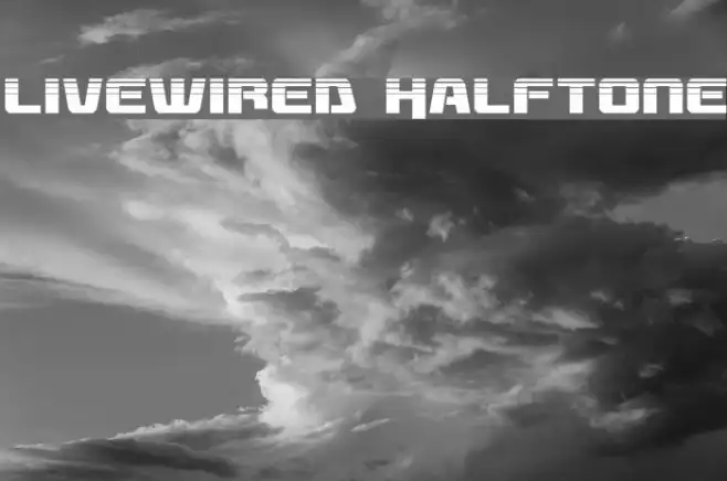 Livewired Halftone Example 1