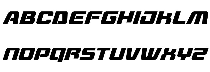 Livewired Italic Font LOWERCASE