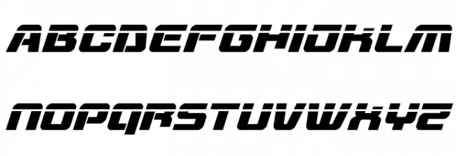 Livewired Laser Italic Caratteri MINUSCOLO