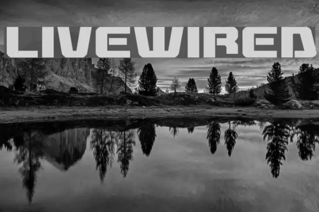 Livewired Font examples