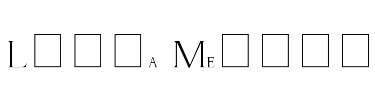 Livia Medium Font