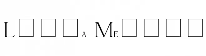 Livia Medium  免费字体下载