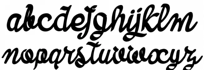 Livie_PersonalUseOnly Schriftart Kleinbuchstaben