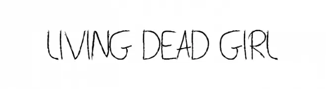 Living Dead Girl  Free Fonts Download