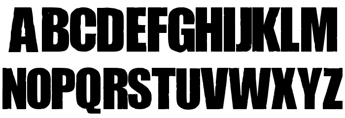 Living Hell Font LOWERCASE