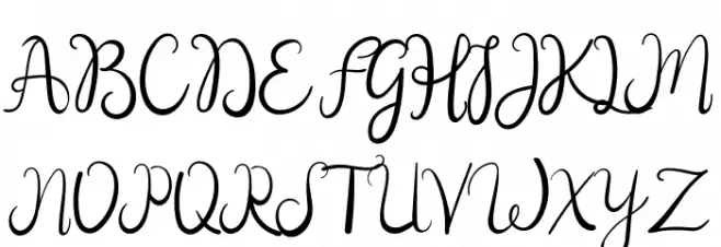 Living Love Schriftart Groß