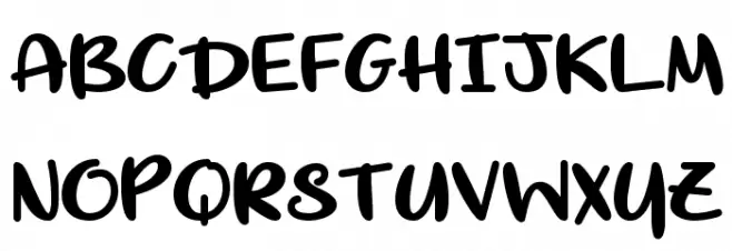 Living Selflessly Regular Шрифта ВЕРХНИЙ