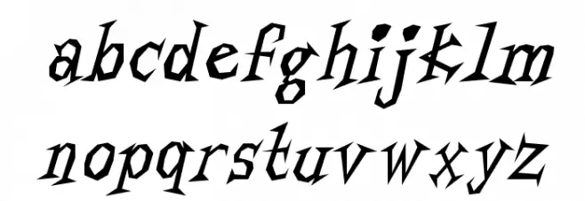 Living by Numbers Font LOWERCASE